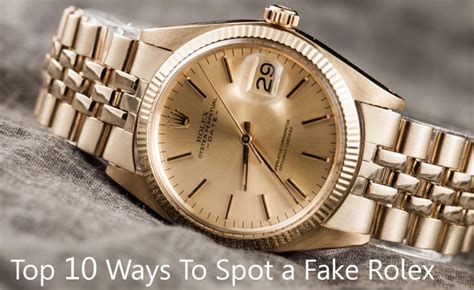 is rolex threatened by fakes|how to spot a rolex watch.